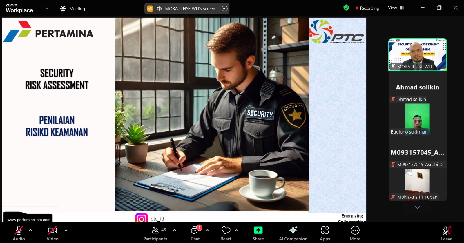 Security Risk Assessment